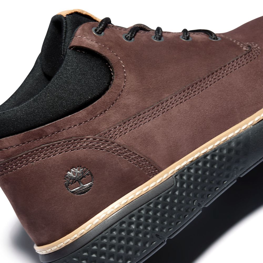 Botas de Seguridad Timberland Hombre Cross Mark Better Cuero Marrones Oscuro - Chile HAO-561479